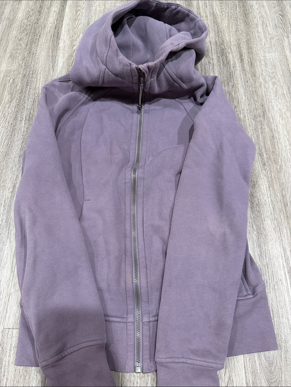 lululemon athletica Lavender Purple Full-Zip Hoodie